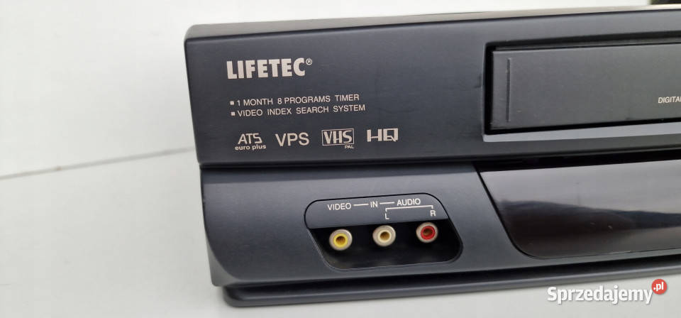 Video magnetowid Lifetec LT8950 6 head VHS Magnetowidy Międzychód
