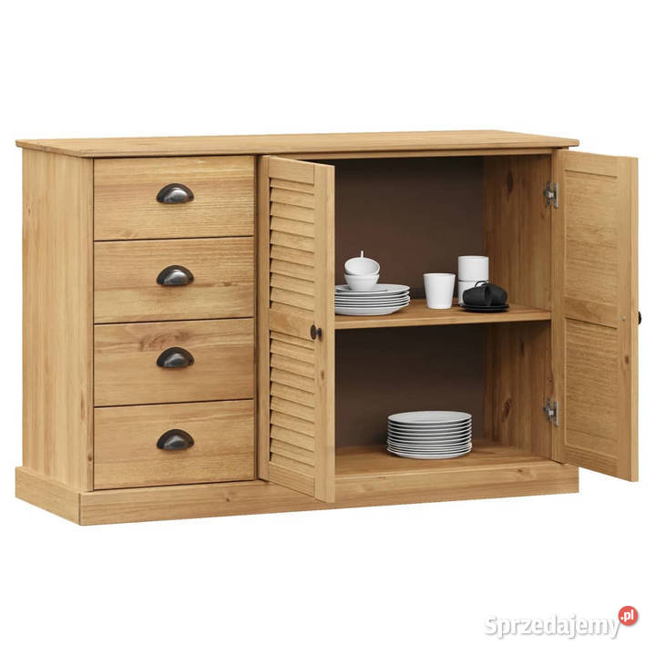 Szafka z szufladami VIGO 113x40x75 lita sosna Warszawa sprzedam