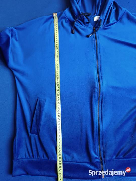 Dres ciemnoniebieski komplet wiskoza Inny materiał Cieszyn