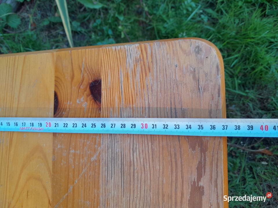 Szafka nocna sosnowa drewniana drewno używana Dąbrowa Górnicza
