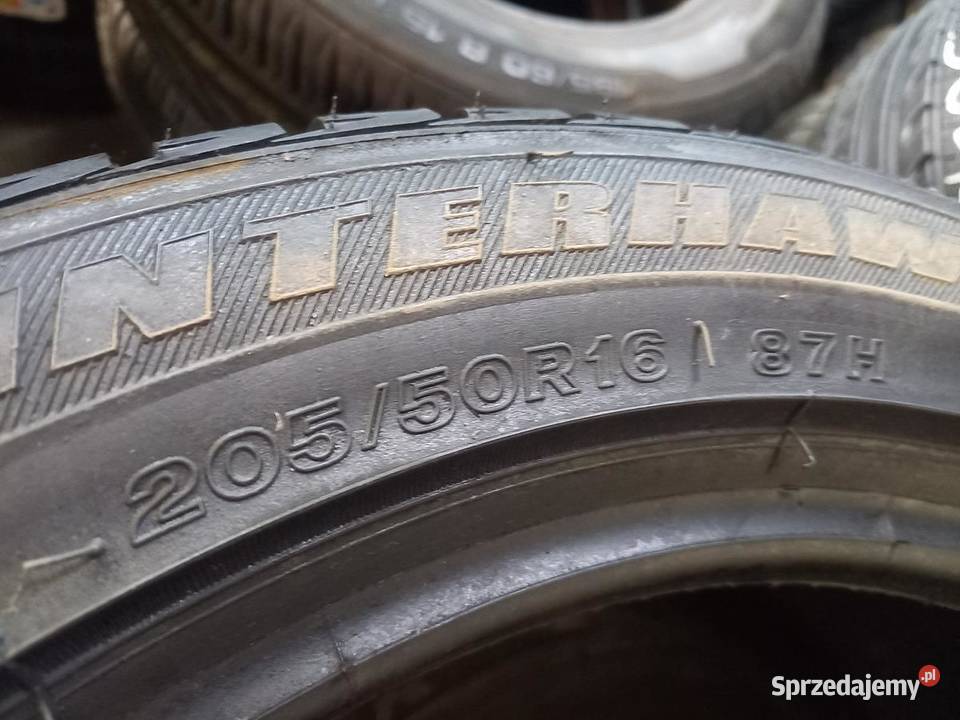 2x Opona UŻYWANA ZIMOWA 20550R16 FIRESTONE 119