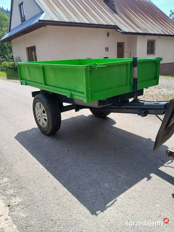 Przyczepa wywrotka do ursusa mini ttaktorka nieuszkodzony Maków Podhalański