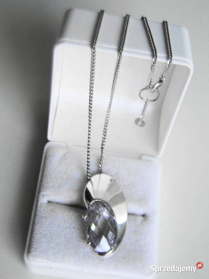 Nietuzinkowy wisiorek na łańcuszku srebro 925 2 Warszawa