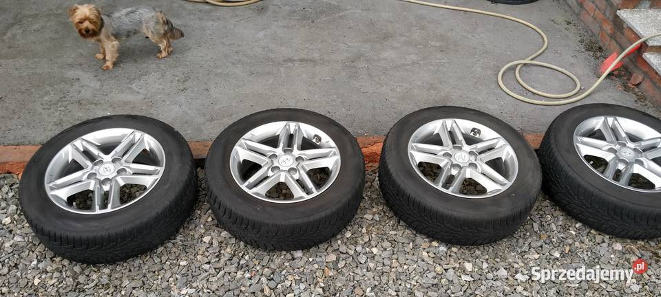 Felgi aluminiowe 65Jx16 ET44 5x1143 piasta fi Ruda Kozielska sprzedam