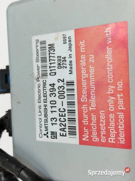 KOLUMNA WSPOMAGANIE ELEKTRYCZNE 13110392 Opel osobowe świętokrzyskie