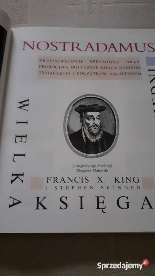 Nostradamus Wielka księga przepowiedni zachodniopomorskie Szczecin