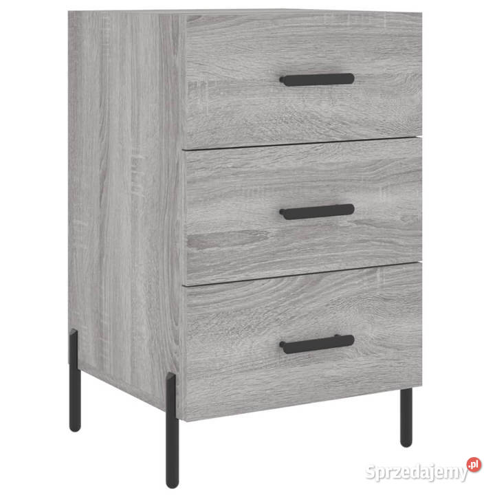 Szafka nocna szary dąb sonoma 40x40x66 WM827674 mazowieckie