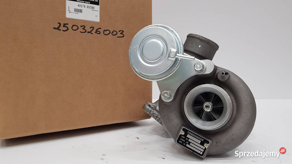 Turbosprężarka MITSUBISHI 4917803200 49S7803200 Części samochodowe Siedlce