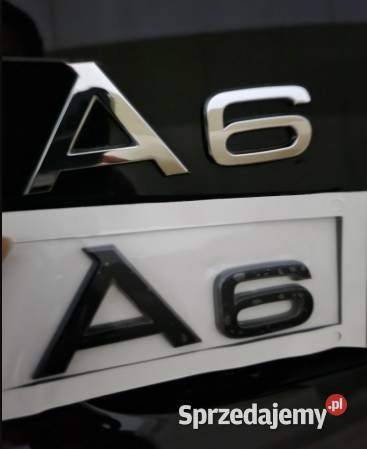 NOWE logo klejane A6 emblemat znaczek srebrny Zamość