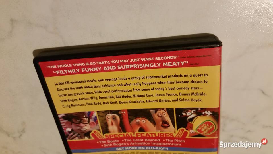 SAUSAGE PARTY 2016 COLUMBIA PICTURES DVD VIDEO Puławy