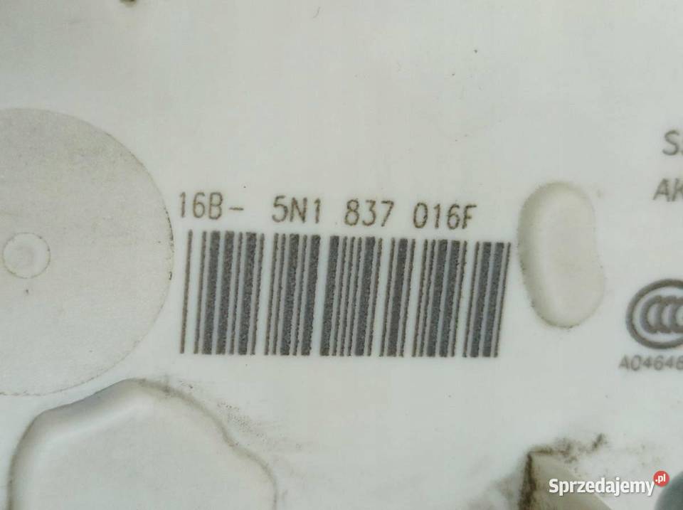 ZAMEK DRZWI PRAWY PRZÓD EU 5N1837016F Seat Ibiza
