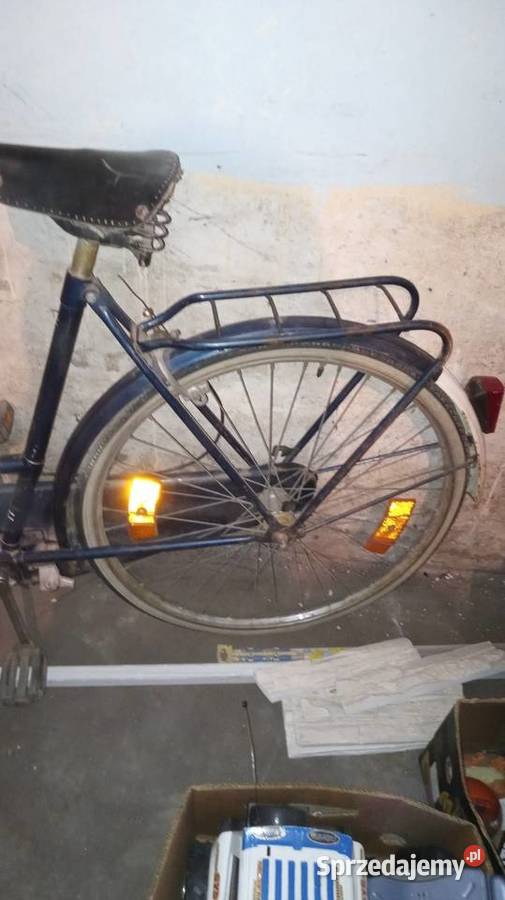 Rower damka retro do renowacji na części Konin