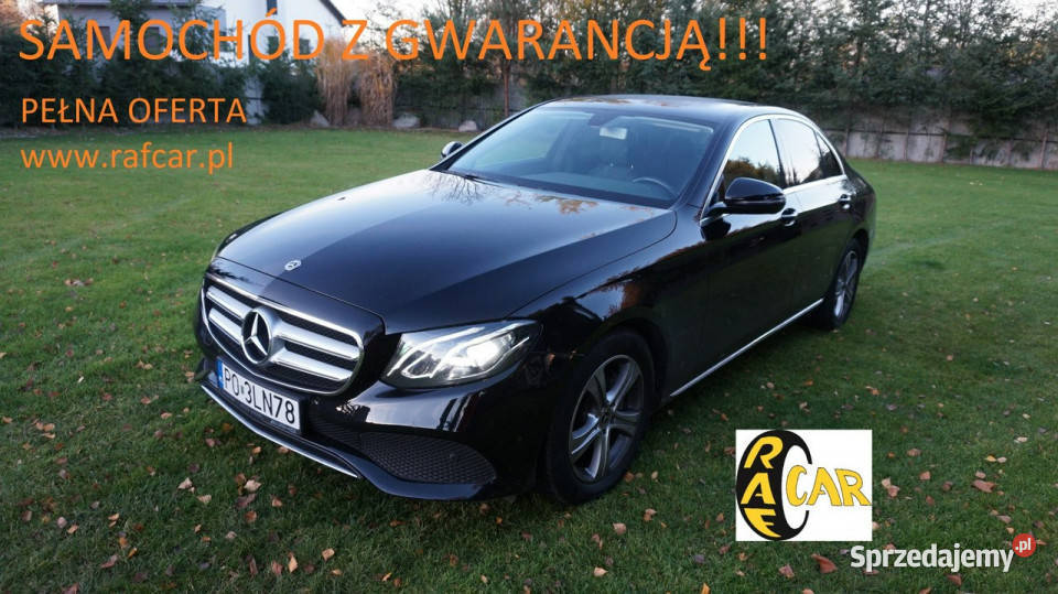 Mercedes E 220 Polski salon Automat Gwarancja Zielona Góra