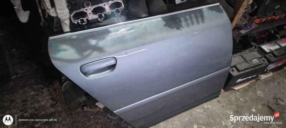 Płat drzwiowy prawy tył Audi A6 C5 lakier lyzl