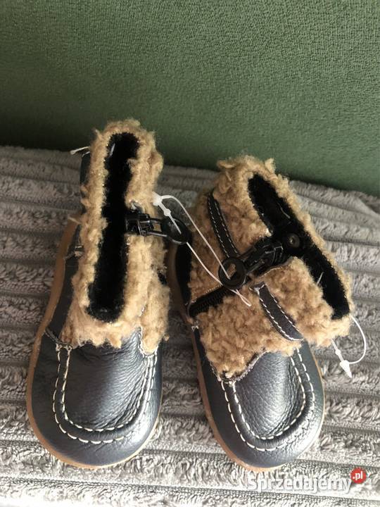 Niemowlęce kozaki na zimę Kłodawa sprzedam