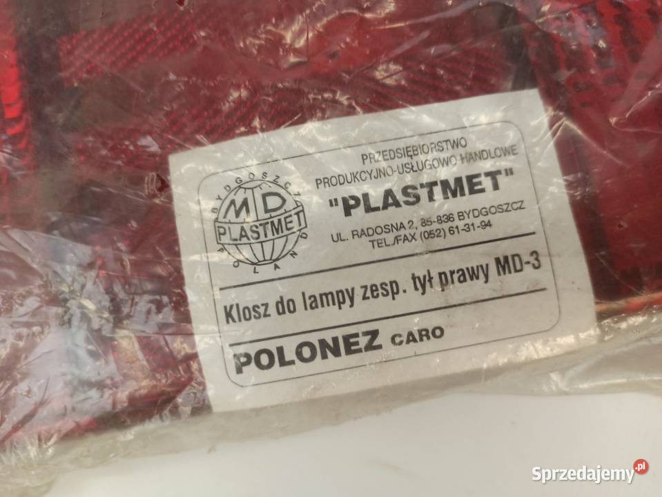 Łapa Lampy tył tylna lewa prawa Nowe FSO Polonez Poznań