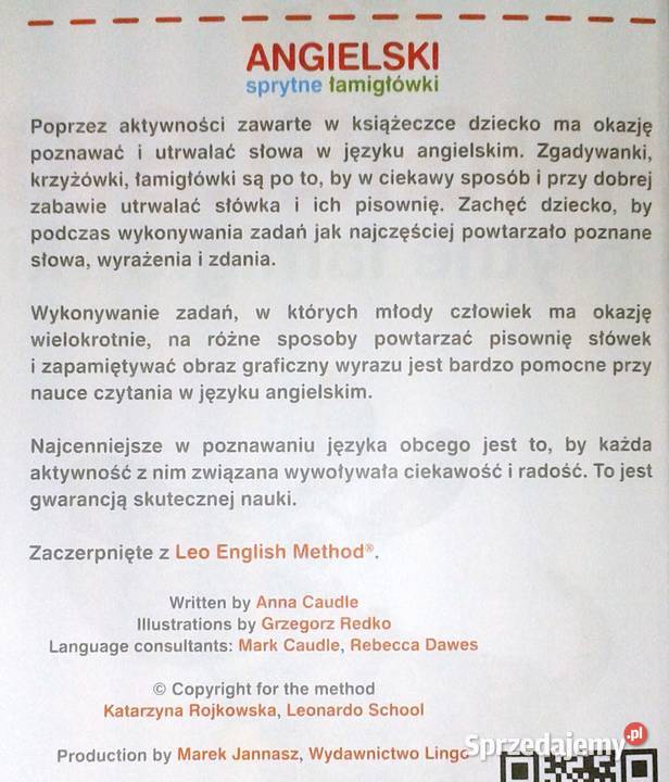 Angielski Sprytne łamigłówki 712 CD Anna Caudle Rok wydania 2017 Chełm