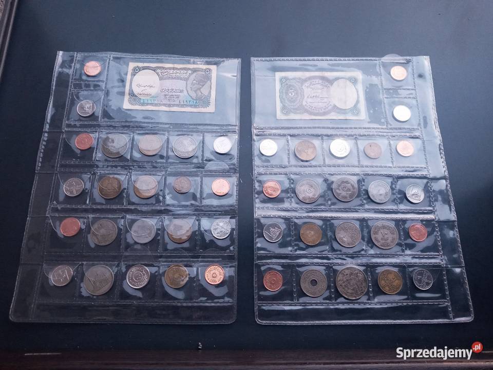 Sprzedam zestaw starych monet i banknotów Numizmatyka Bytom
