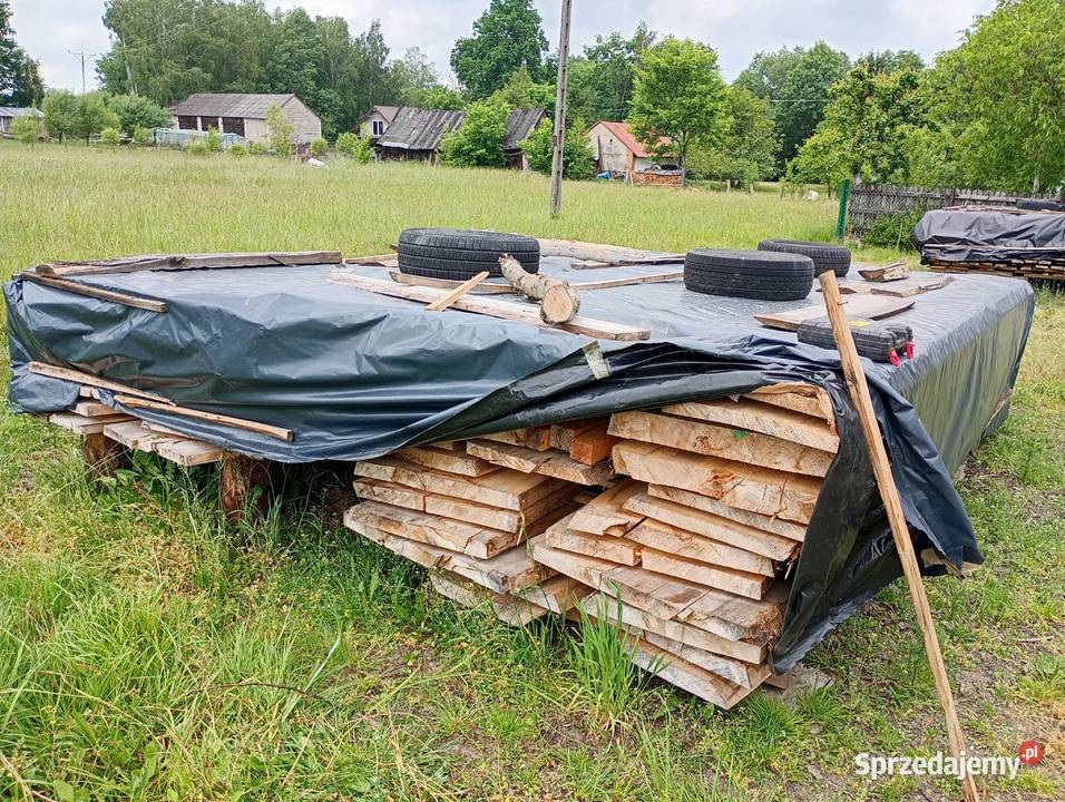 Deski cięte z sokory dł45m Osieck pod Grabinką sprzedam