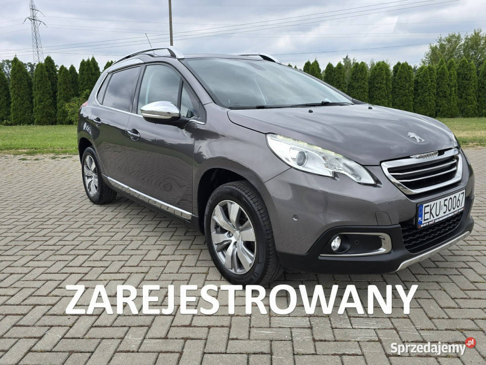 Peugeot 2008 12Turbo BenzNaviPanorama czujnik parkowania Kutno