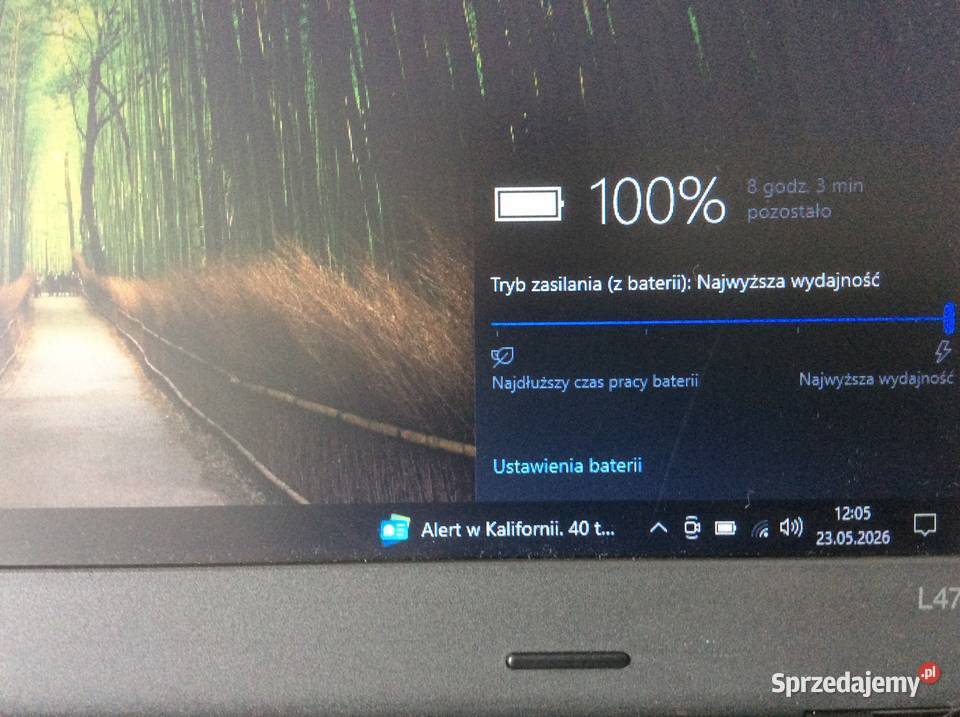 LENOVO ThinkPad L470 145 SSD128GB RAM4GB Taktowanie 2 Łódź