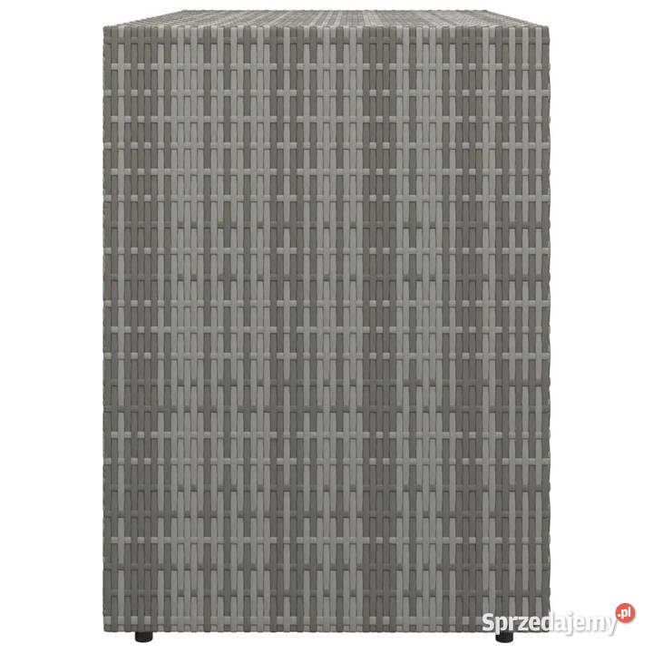 Szafka ogrodowa szara 100x555x80 rattan PE mazowieckie Warszawa sprzedam