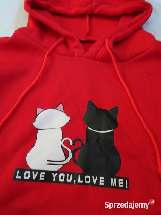 Bluza ciepła koty NOWA 34 36 Pozostałe Nowy Sącz