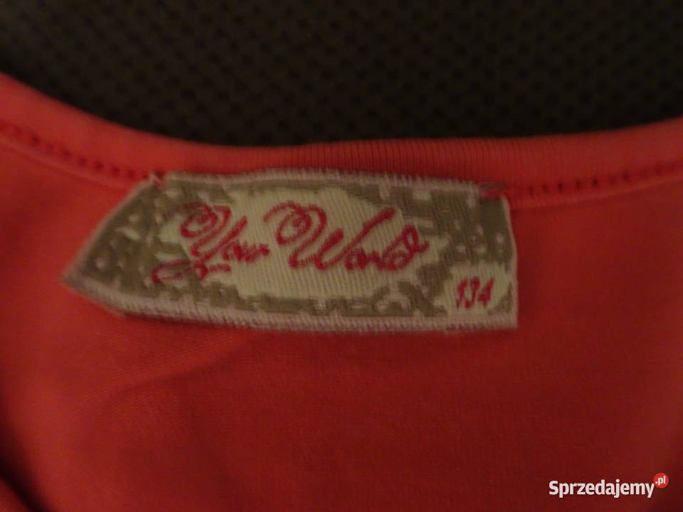 bluzka dziewczęca krótki rękaw 134 Warszawa sprzedam