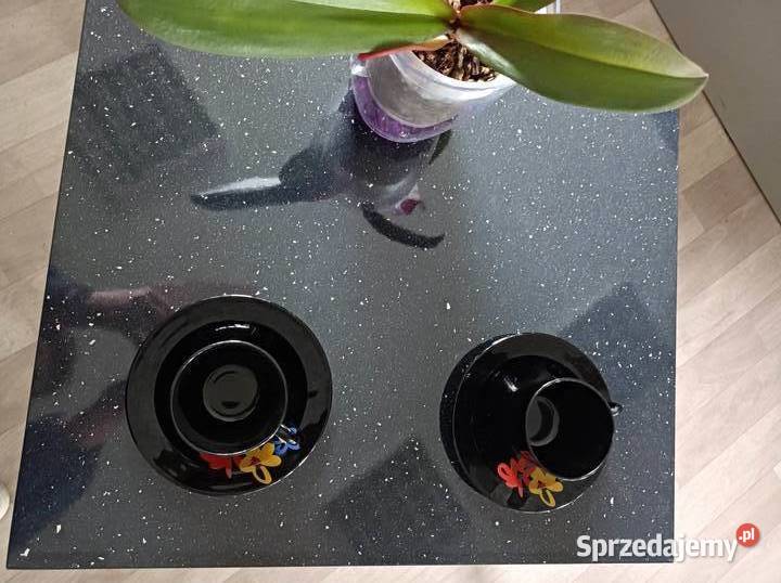 Stolik kawowy z metalowymi nogami 48cm Stalowa Wola