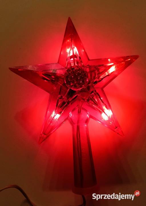 Gwiazda Bożenarodzeniowa z PRL vintage Łódź sprzedam