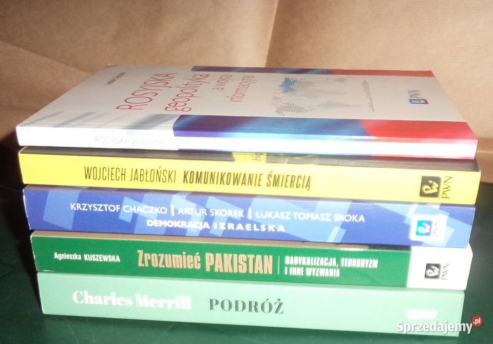5x książka Geo Polityka Rosja Izrael Pakistan politologia, stos. międzynarodowe podkarpackie Rzeszów