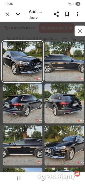 A4 B9 Allroad benzyna Istebna