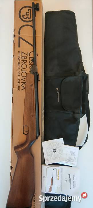 Wiatrówka Slavia 634 45mm z pokrowcem Tychy