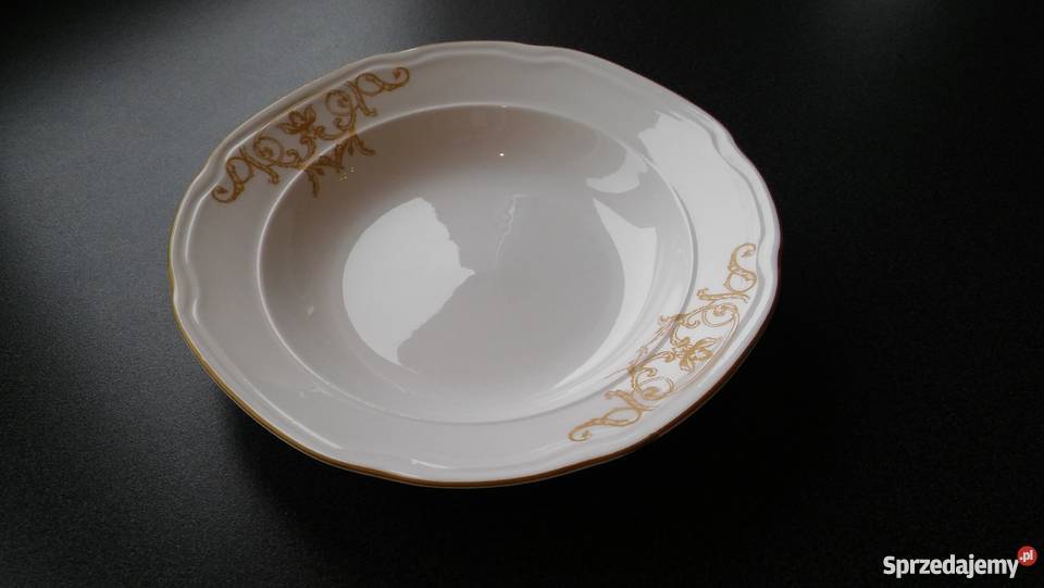 komplet talerze płaskie i głębokie almi decor Gdańsk