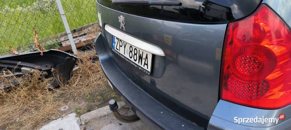 KLAPA PEUGEOT 307 osobowe Lipno