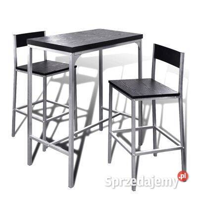 Wysoki stolik kuchenny + krzesła