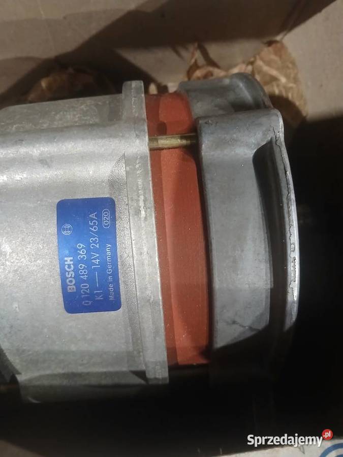 Alternator do vw golf mk2 firmy bosch 65a Układ elektryczny, zapłon Koluszki