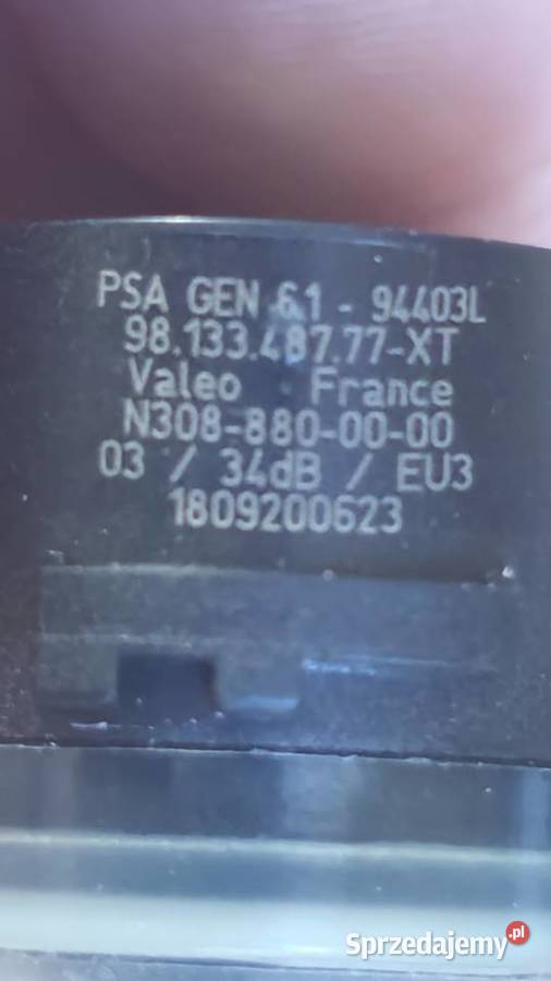 Czujniki parkowania prawy przód z wiązką Ds7 Wyposażenie elektryczne Dzierżoniów sprzedam
