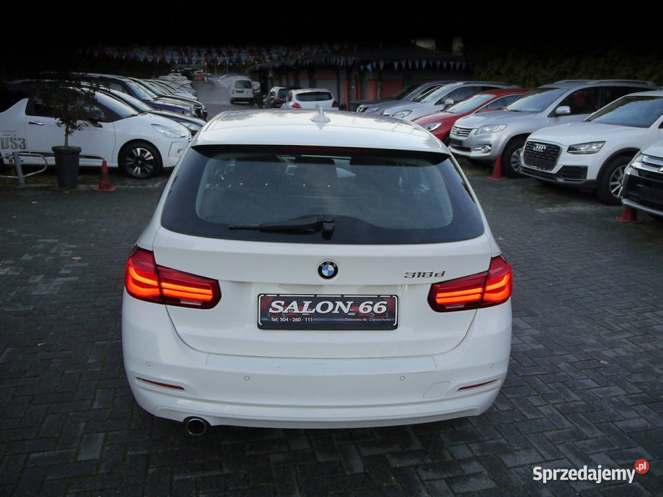 BMW 318 20d 150 100bezwypadkowy Stan Idealny z Zarejestrowany w Polsce Częstochowa