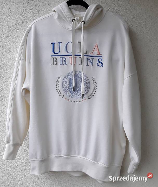 Oversize owa bluza z kapturem HM Ucla Warszawa sprzedam