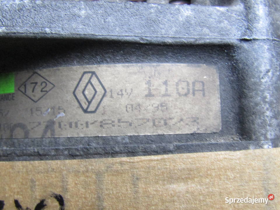 ALTERNATOR RENAULT LAGUNA I 1820 9503r Mysłaków