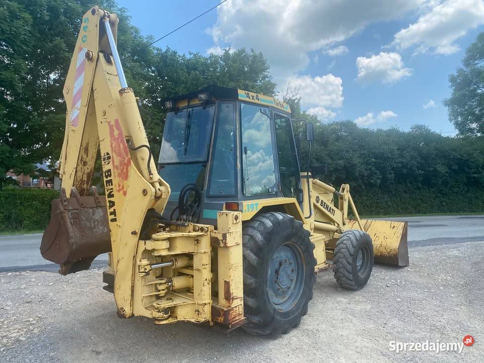 1993 Koparkoładowarka BENATI ŁADOWARKA JCB CAT Koparki śląskie