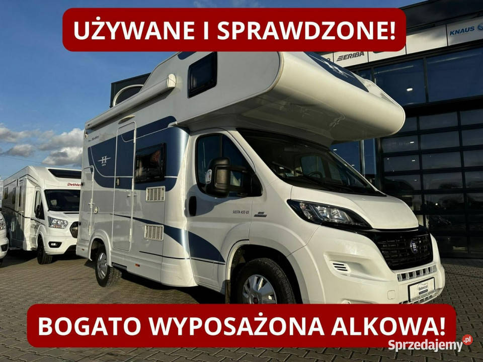 samochody kempingowe Hobby SIESTA A 55 GS mazowieckie Janki