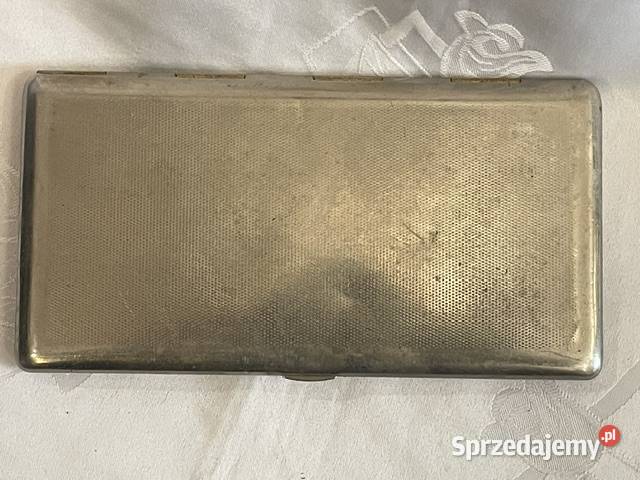 Niemiecka papierośnica platerowana III Rzesza