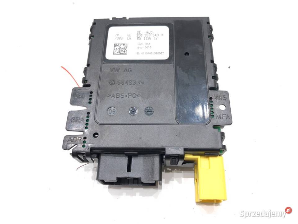 CZUJNIK KĄTA SKRĘTU VW PASSAT B6 3C0953549H 0511 podkarpackie