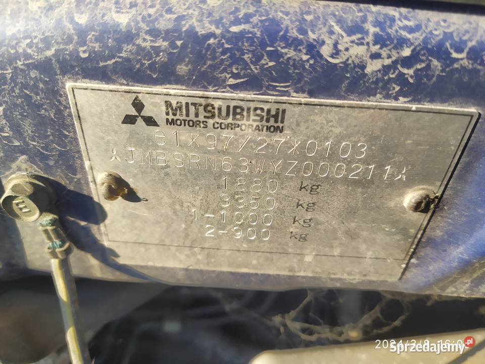 sprzedam samochód na części Mitsubishi Space Milicz