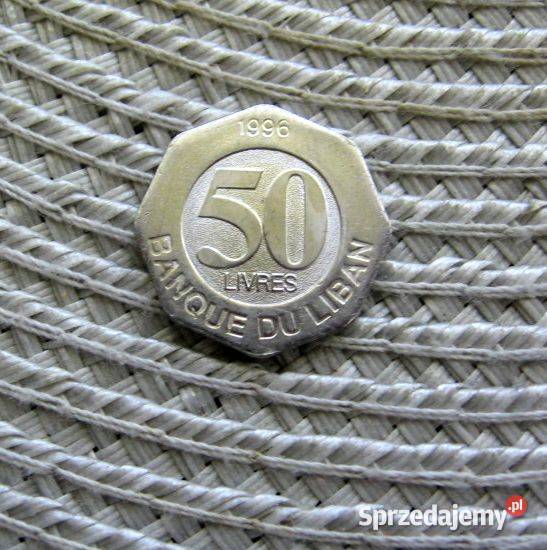 Liban 50 Funtów Livrów 1996r Kalisz