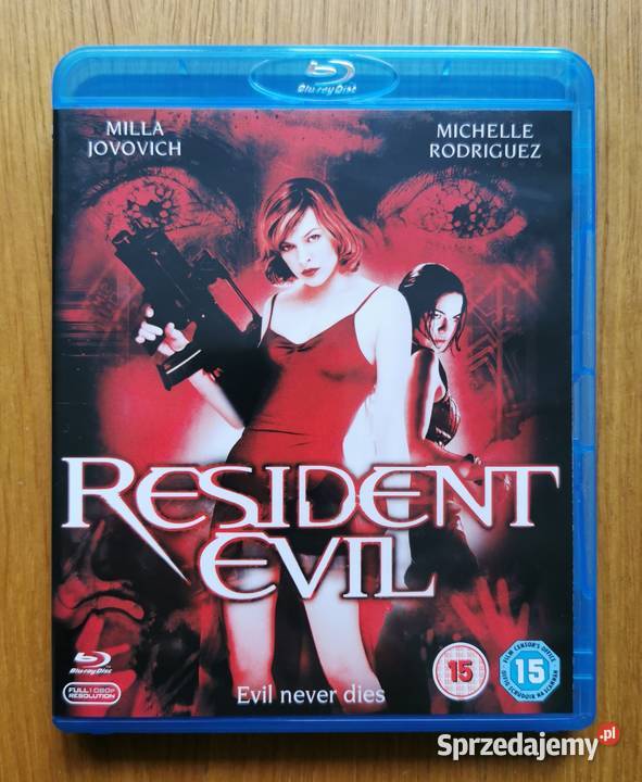 Resident Evil Bluray En 2002 Mila Jovovich Parzęczew