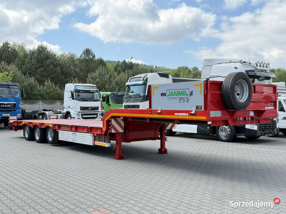 niskopodwoziowa Bodex NN3J Ładowność 26500 3osie Widełki
