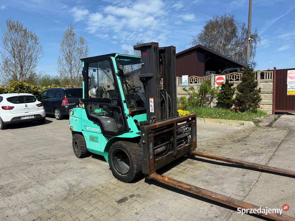 wózek widłowy MITSUBISHI FG35NT LPG bliźniacze Wózki widłowe Działoszyn